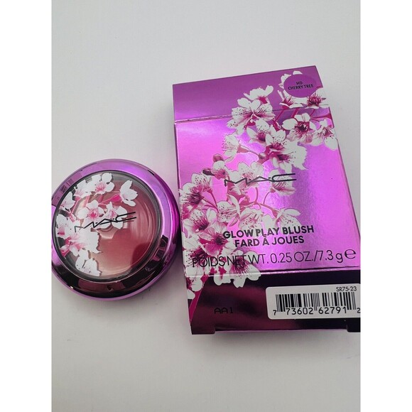 MAC Glow Play Blush Wild Cherry Collection HD Cherry Tree 0.25oz / 7.3g ~New - Picture 2 of 5